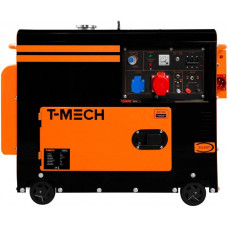 Generador Eléctrico Diésel Trifásico Silencioso Gasolina 400V 6500W 13CV 