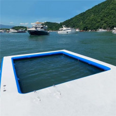 Piscina marina inflable para yate y barco 