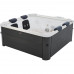 Spa rígido cuadrado MSpa Oslo Plus F-OS063WP Dimensiones 1,8 m x 1,8 m x 0,65 m 